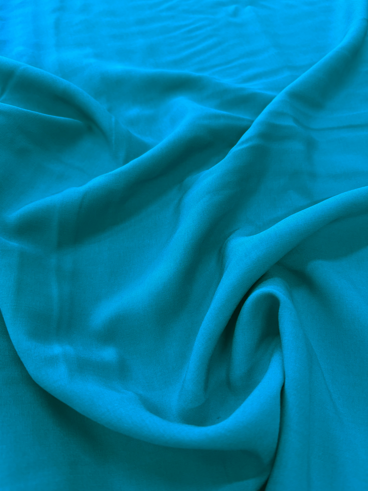 Hayley Dress Kit - Teal Viscose Poplin