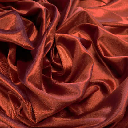 Stretch Velvet - Terracotta