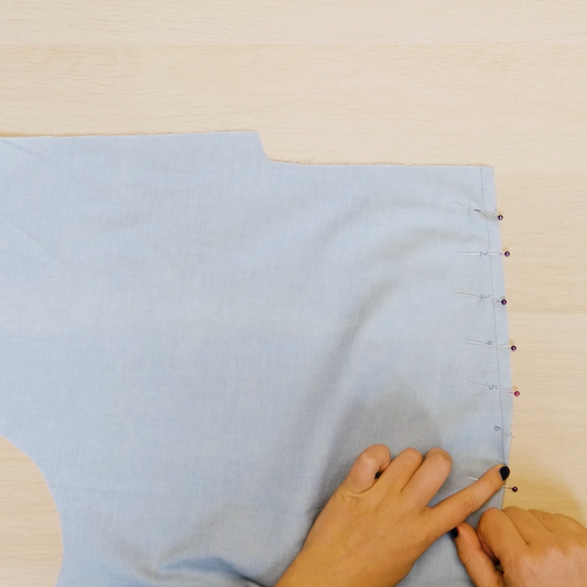 How to sew the twist on the Layla Dress
