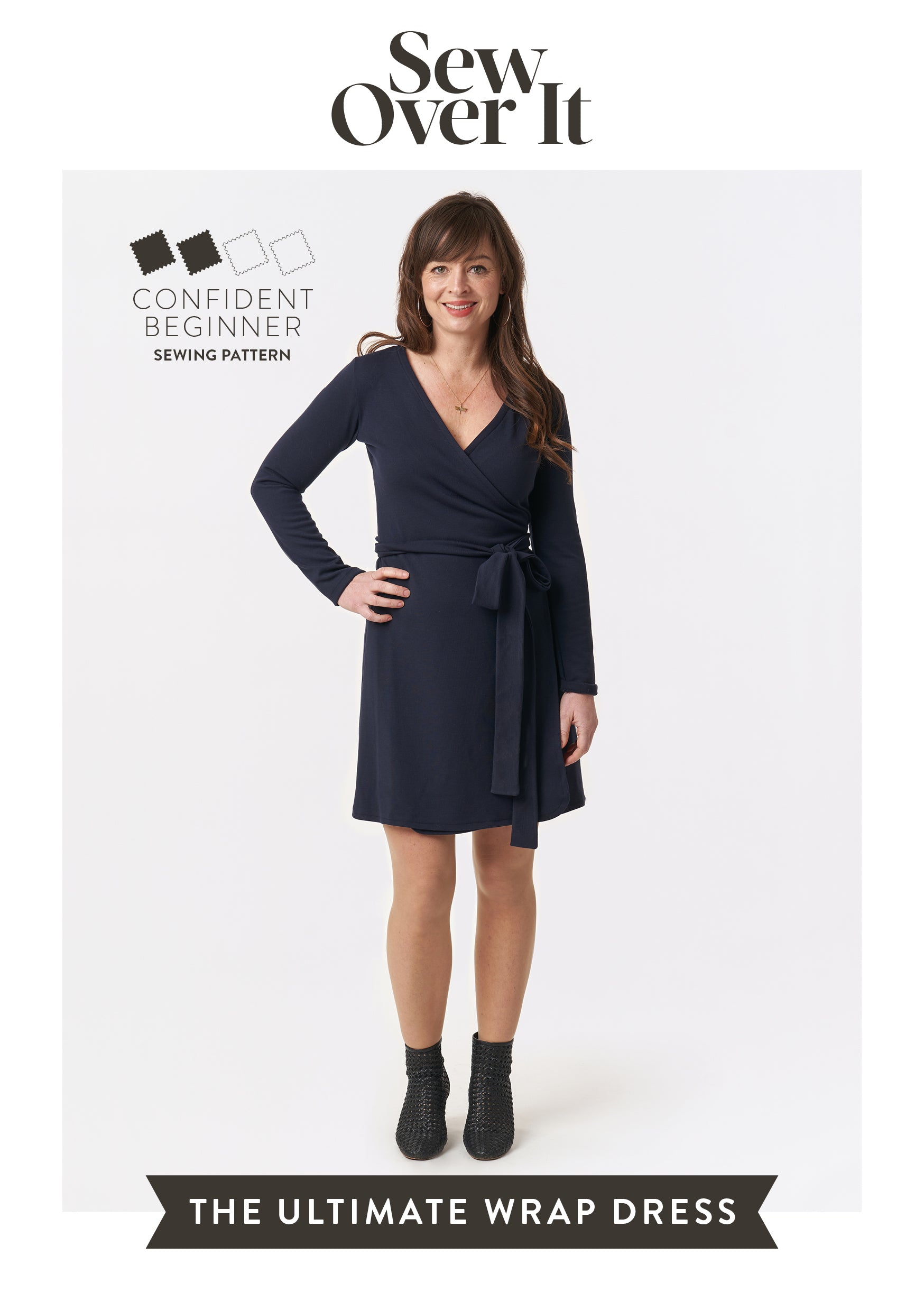 Ultimate Wrap Dress - Woven PDF Sewing Pattern - Sew Over It