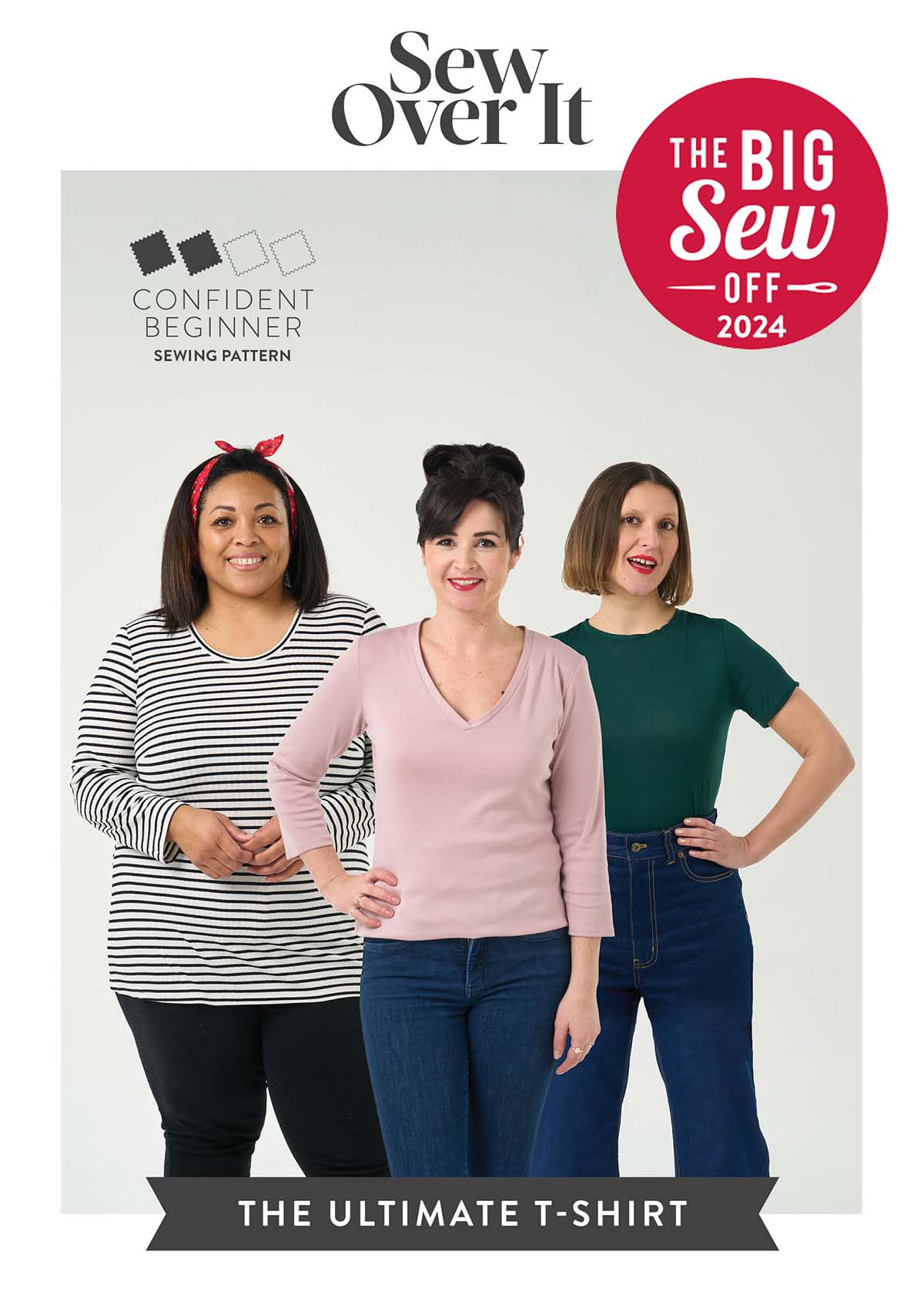 Ultimate T-Shirt PDF Sewing Pattern (Big Sew Off Pattern)