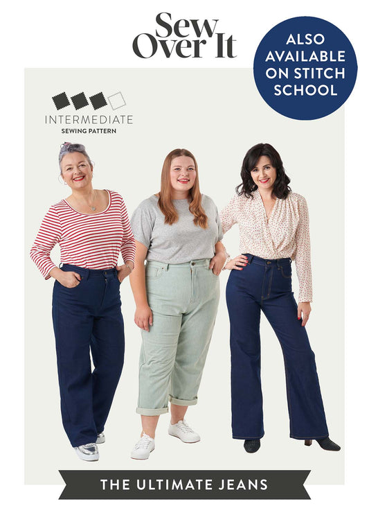 Ultimate Jeans PDF Sewing Pattern