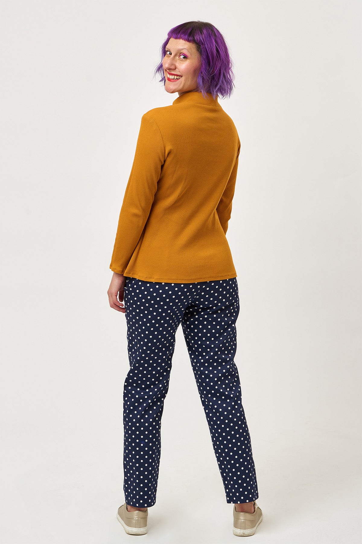 Ultimate T-Shirt Roll Neck Add-On PDF Sewing Pattern