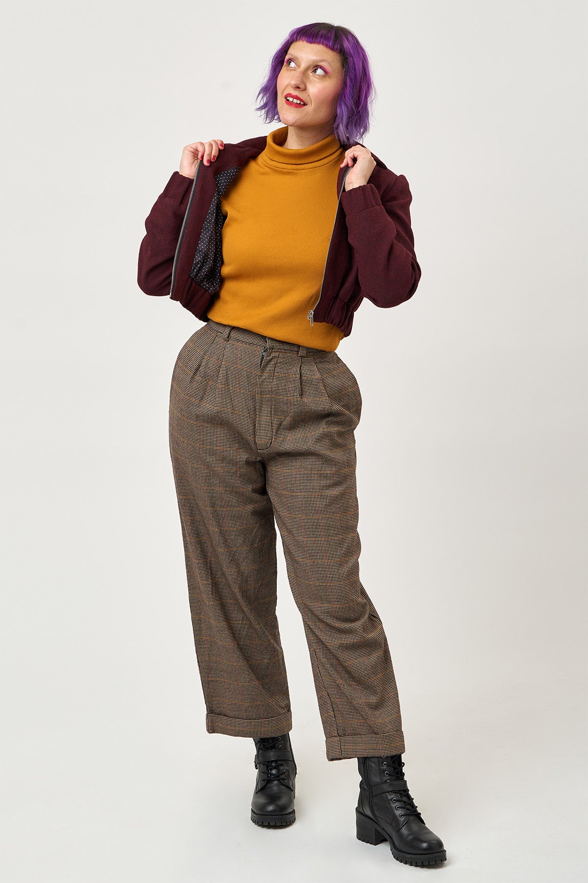 Ultimate T-Shirt Roll Neck Add-On PDF Sewing Pattern