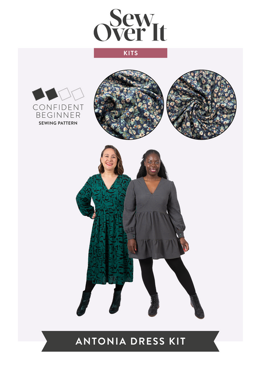 Antonia Dress Kit - Water Lilies