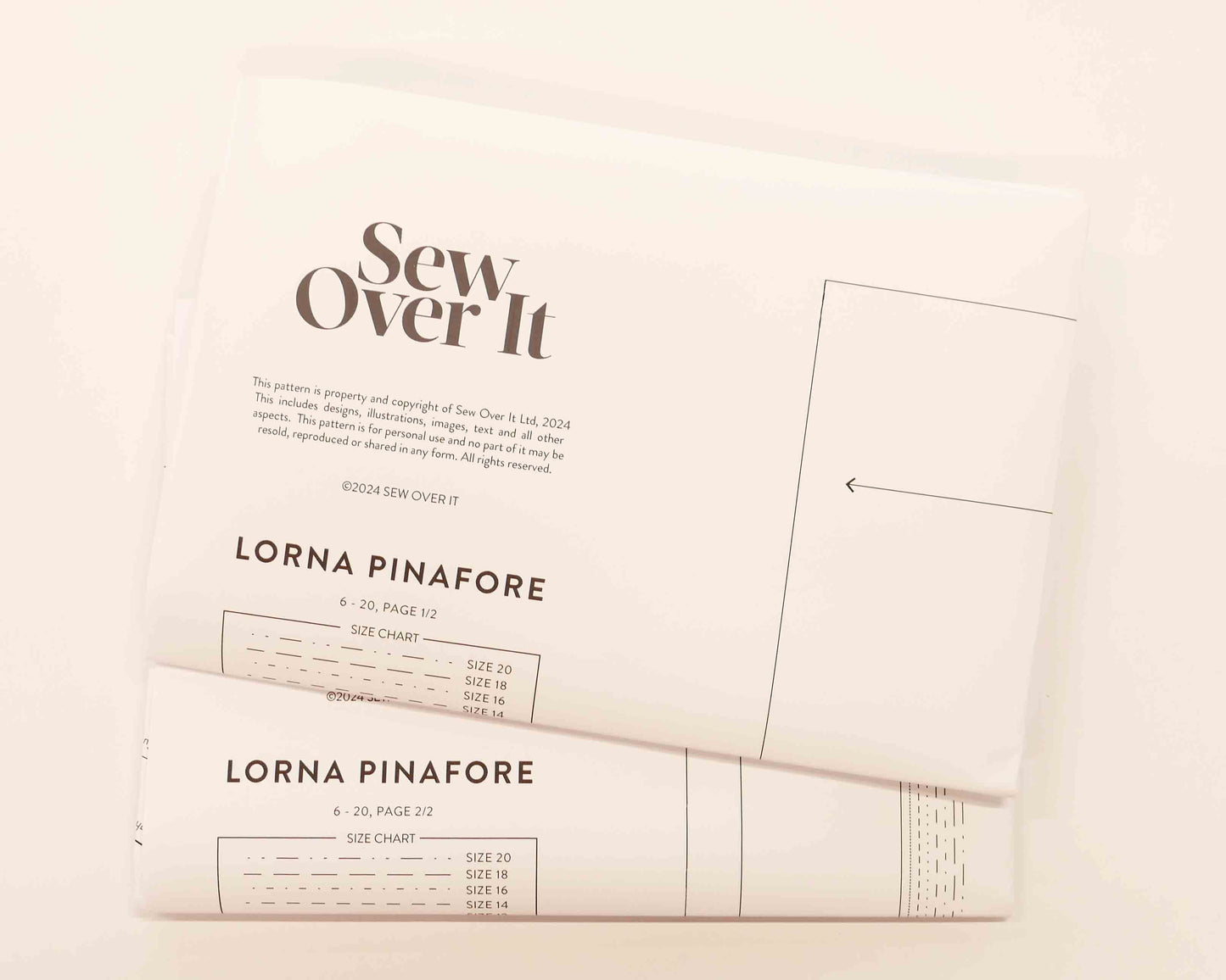 Lorna Pinafore A0 Printing