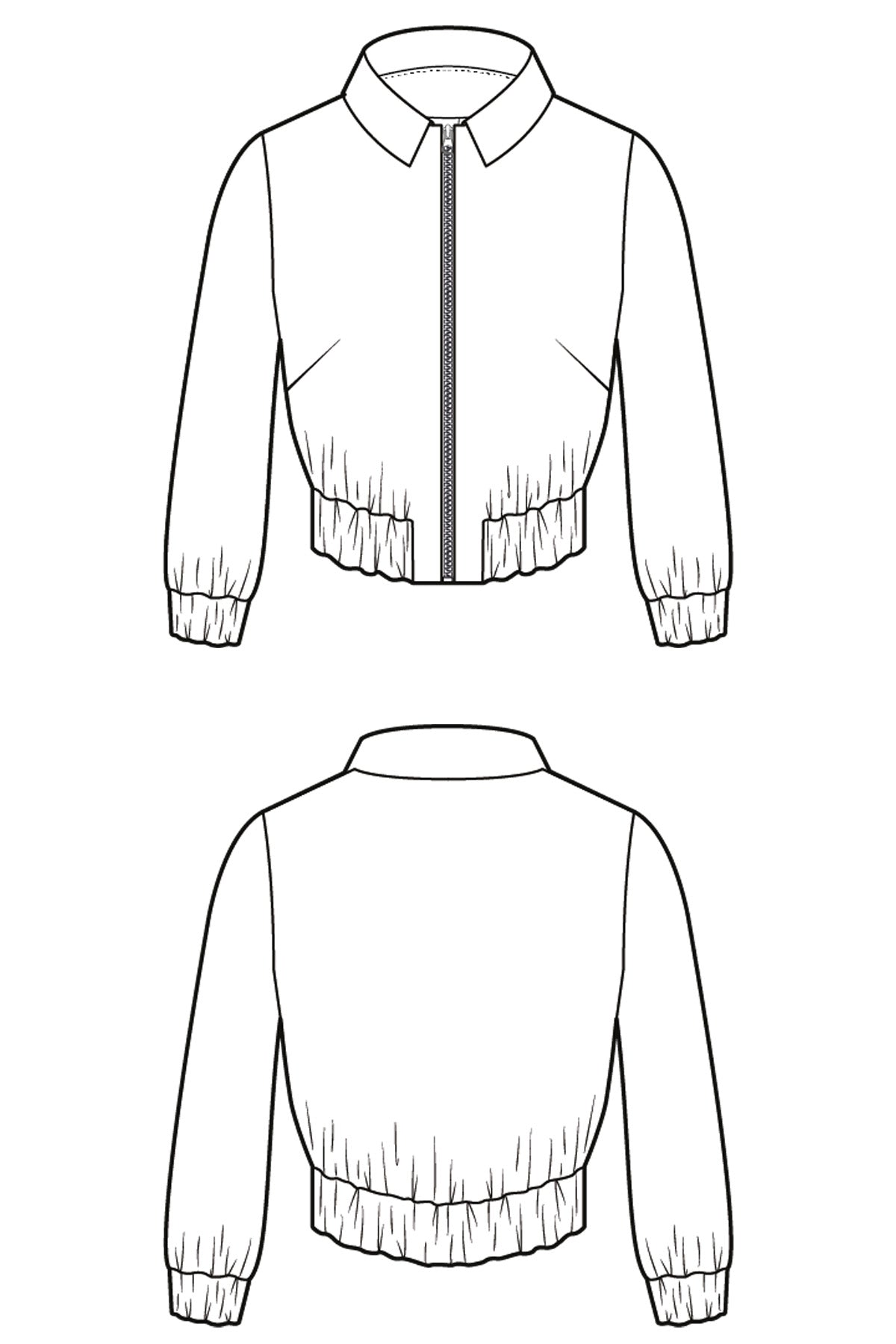 Amelia Jacket PDF Sewing Pattern