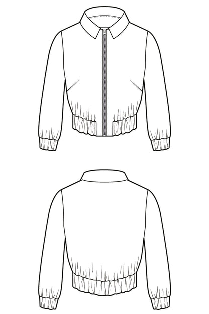 Amelia Jacket PDF Sewing Pattern