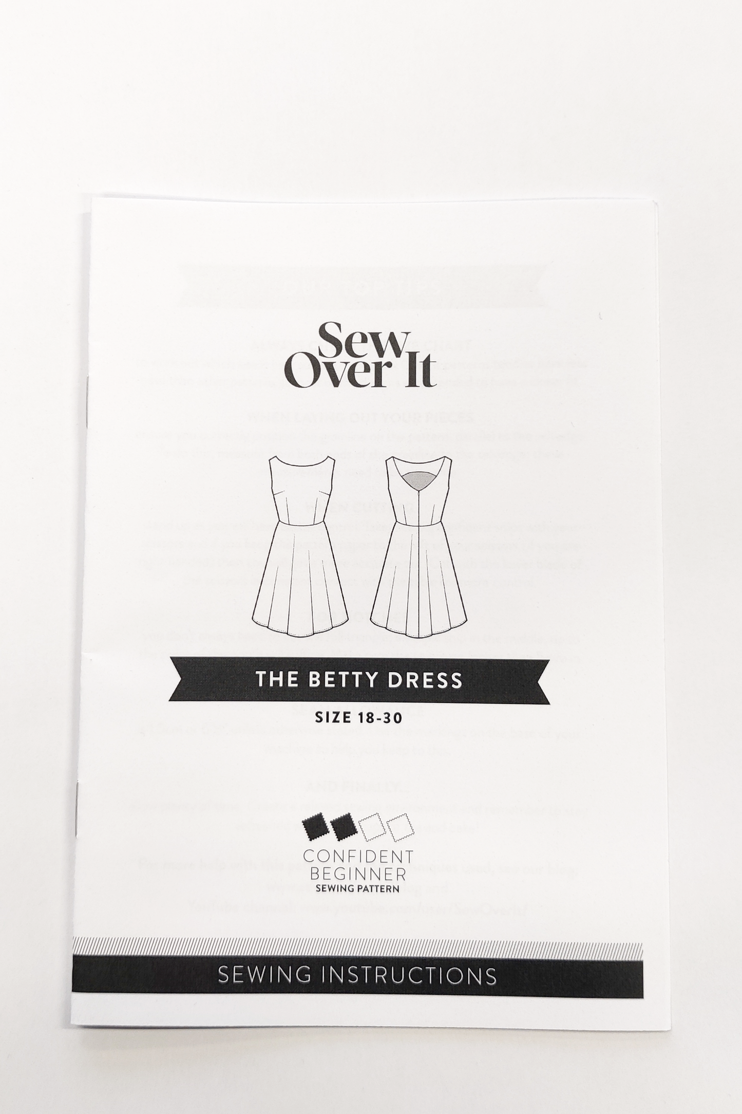 Betty Dress - Instruction Booklet