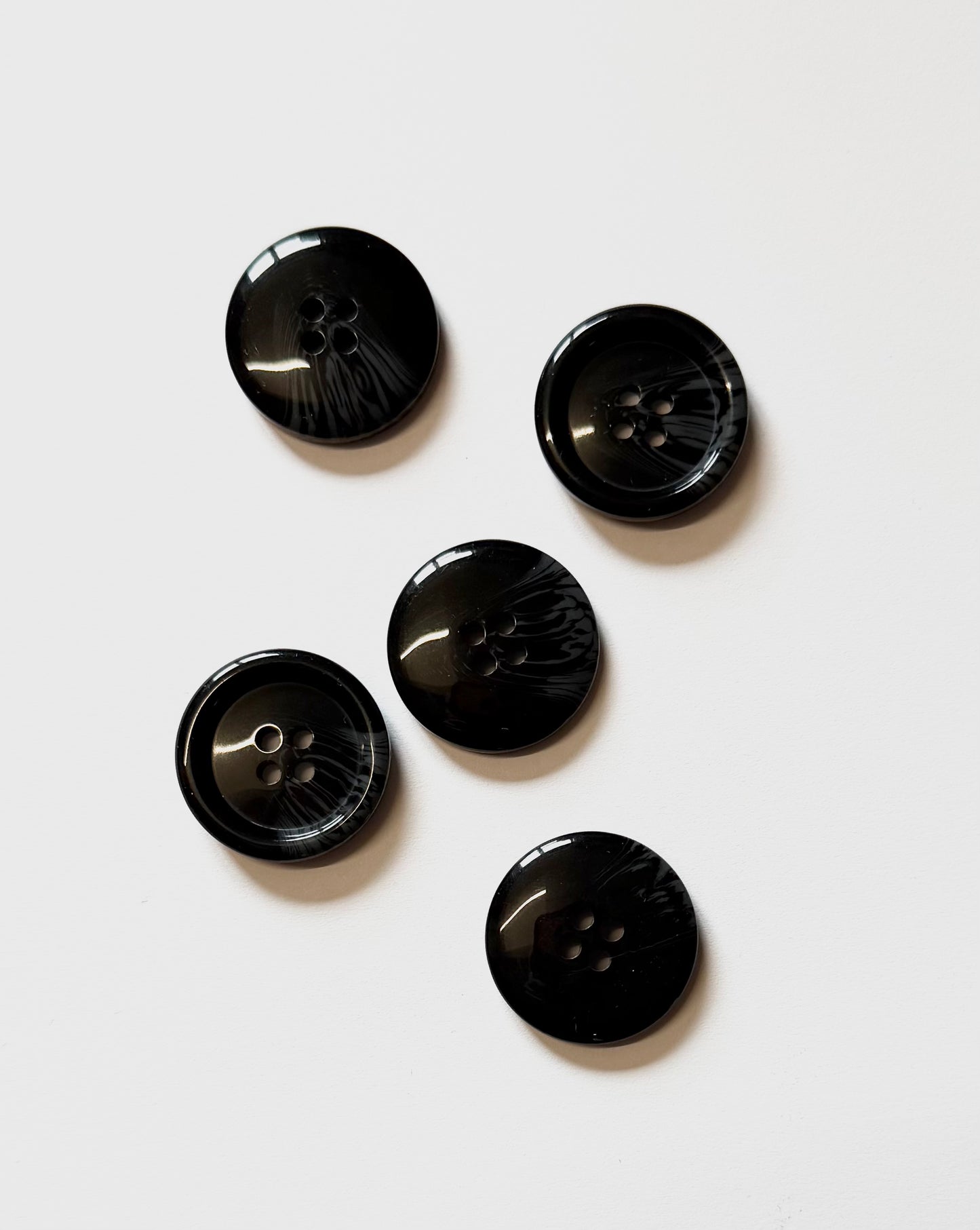 Smokey Duo Colour Jacket Buttons - 25mm (Assorted Colours)