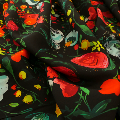 Hazel Trousers Kit - Midnight Meadow