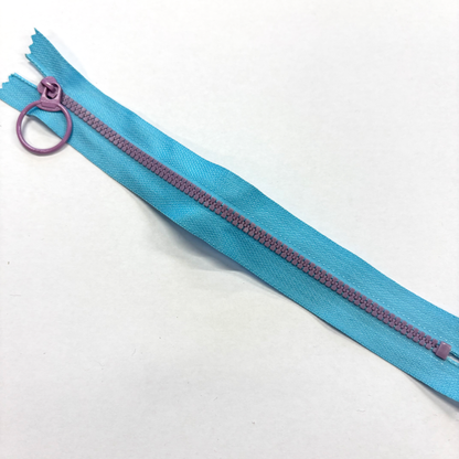 Multicoloured Zip - 8"/20cm