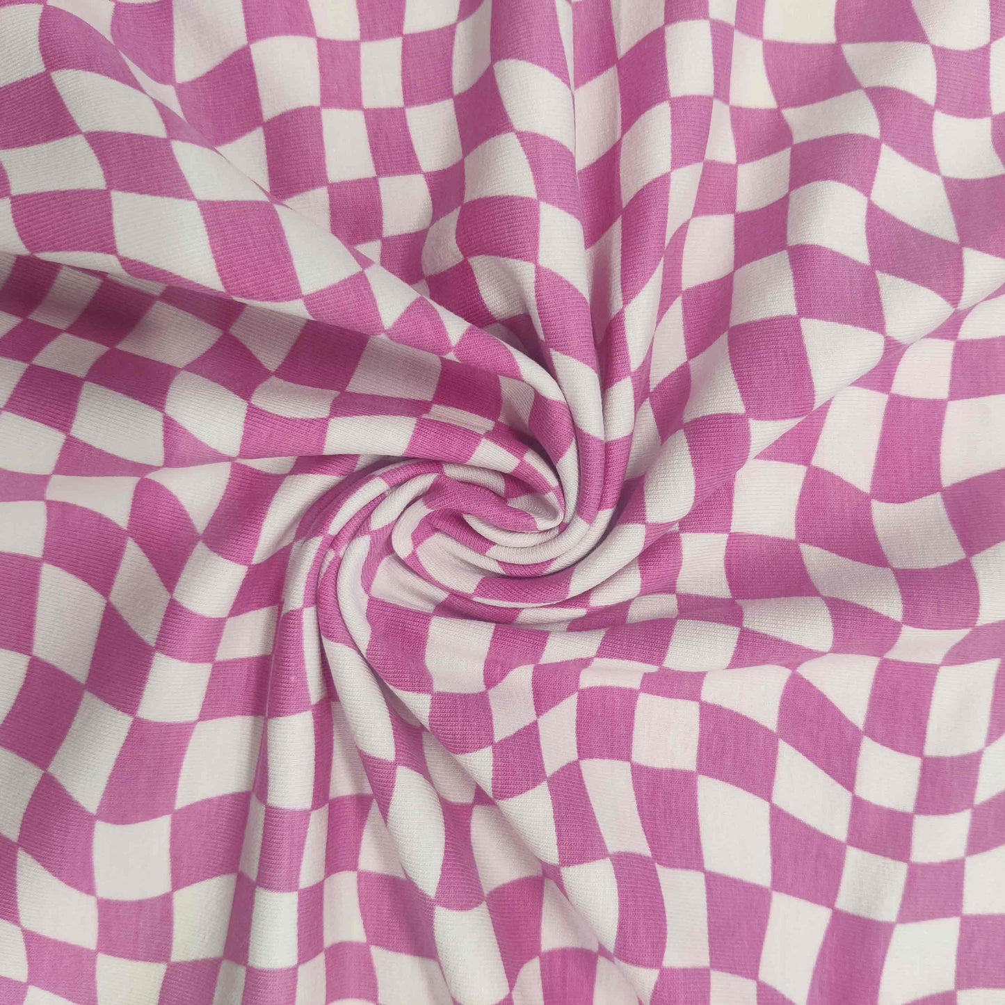 Adelle Top Kit - Pink Checkerboard