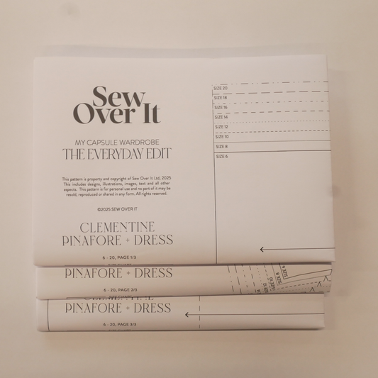 Clementine Pinafore & Dress A0 Printing