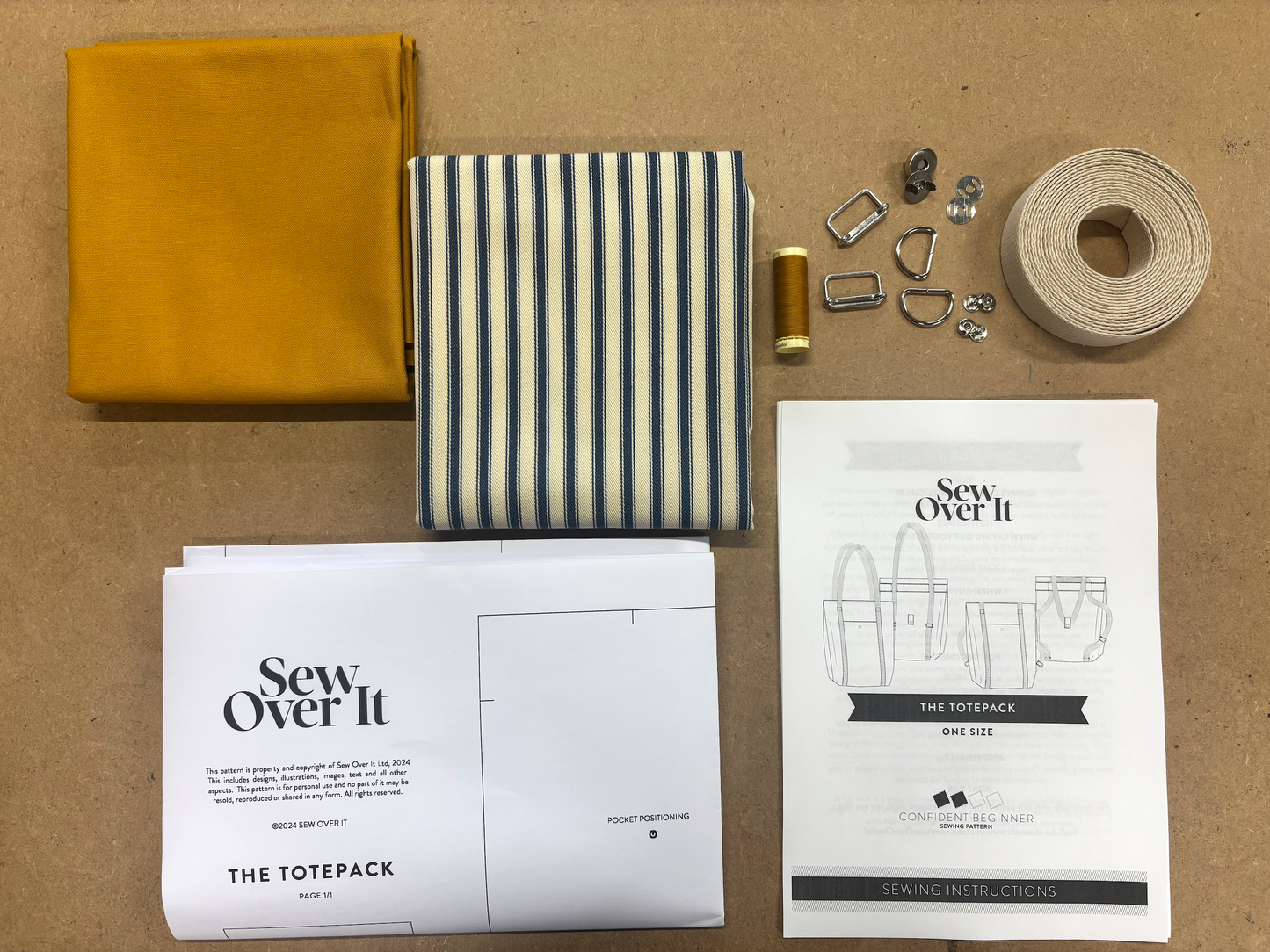 The Totepack Kit - Amber Canvas