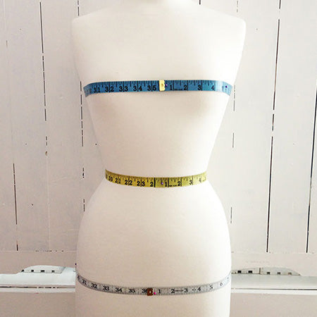 How to measure your bust, waist & hips