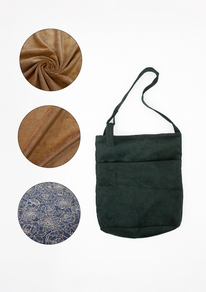 The Utility Tote Kit - Camel Corduroy