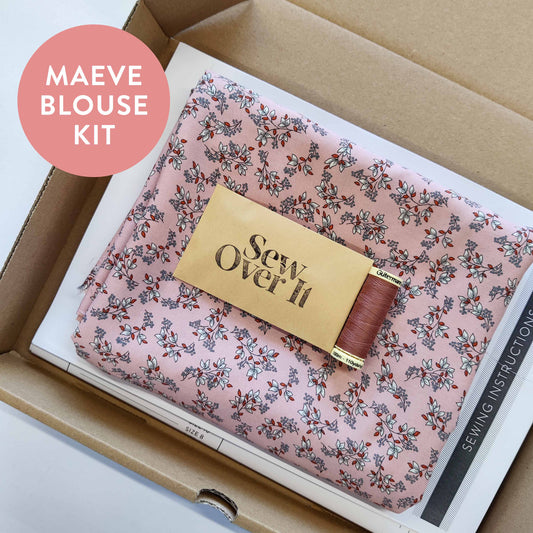 Maeve Blouse Kit - Soft Pink Viscose