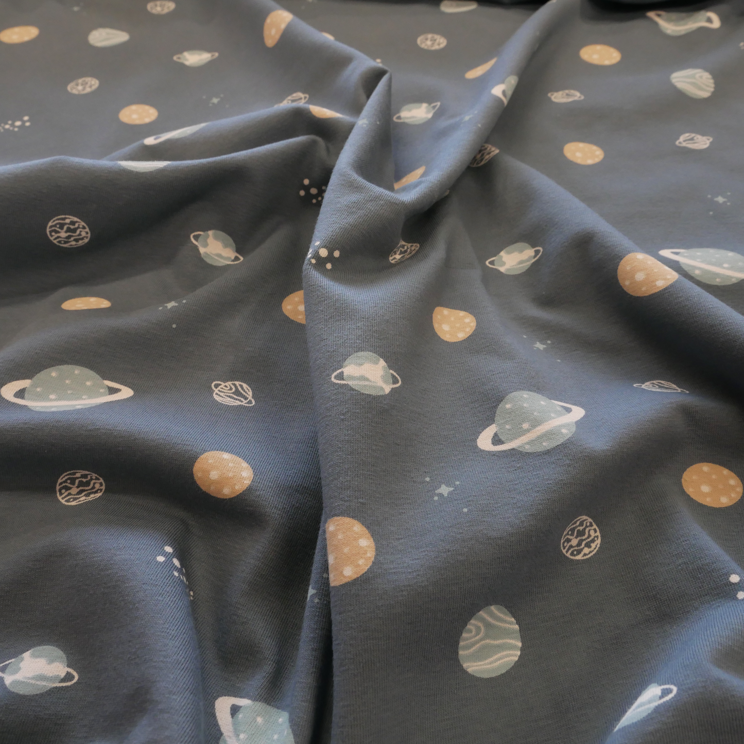 Elm T-Shirt Kit - Planets Cotton Jersey