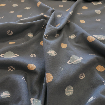 Elm T-Shirt Kit - Planets Cotton Jersey