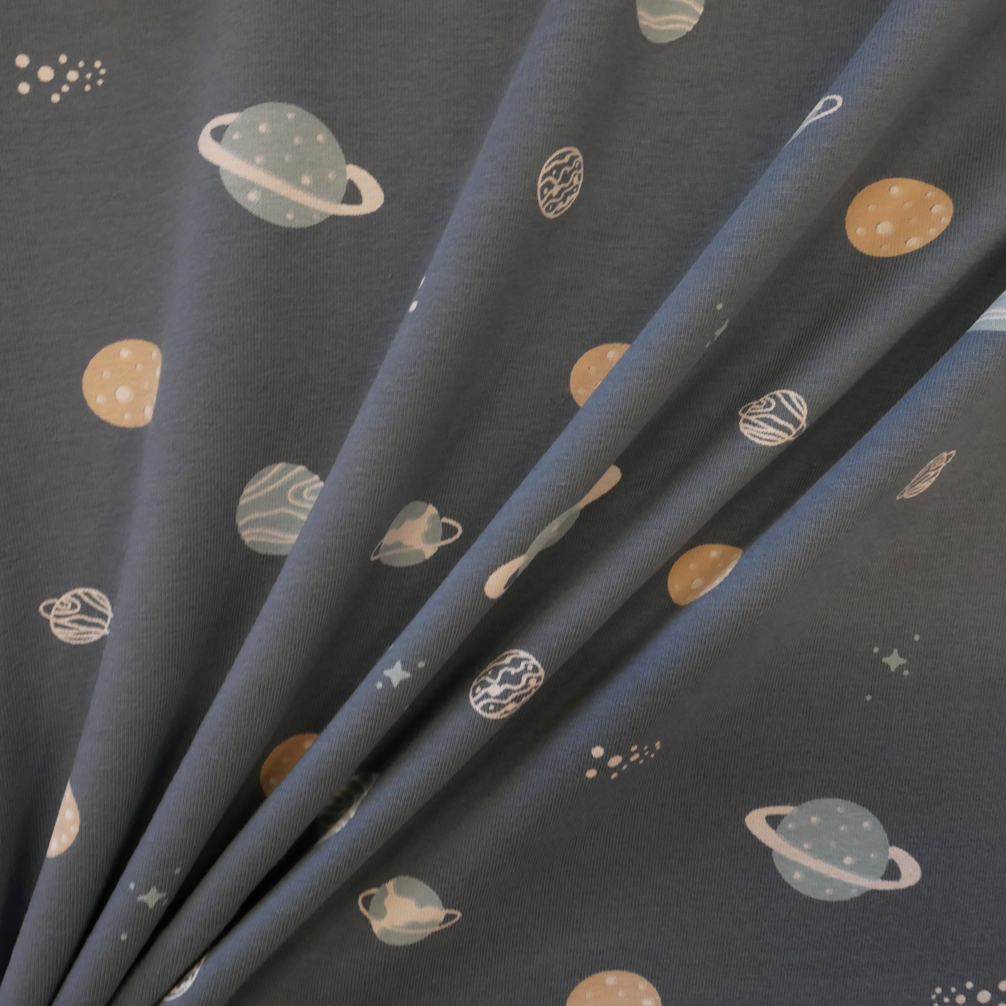 Elm T-Shirt Kit - Planets Cotton Jersey
