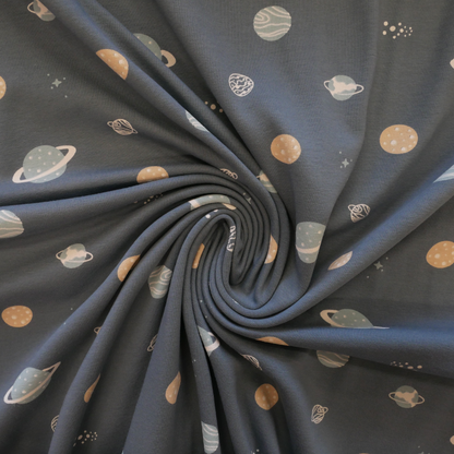 Elm T-Shirt Kit - Planets Cotton Jersey