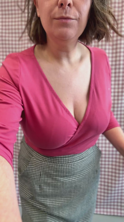 Astrid Bodysuit & Top Kit - Deep Rose