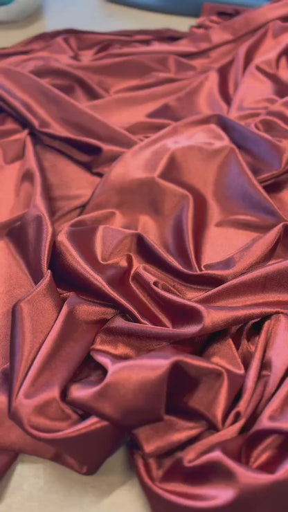 Stretch Velvet - Terracotta