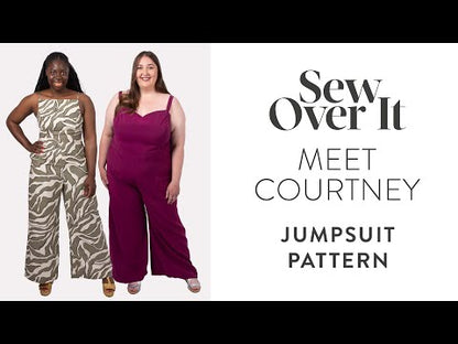 Courtney Jumpsuit PDF Sewing Pattern