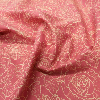 Cotton Poplin - Pink Roses