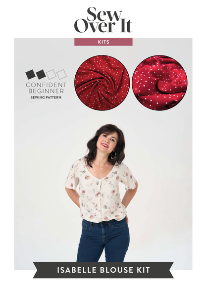 Isabelle Blouse Kit - Scattered Spots