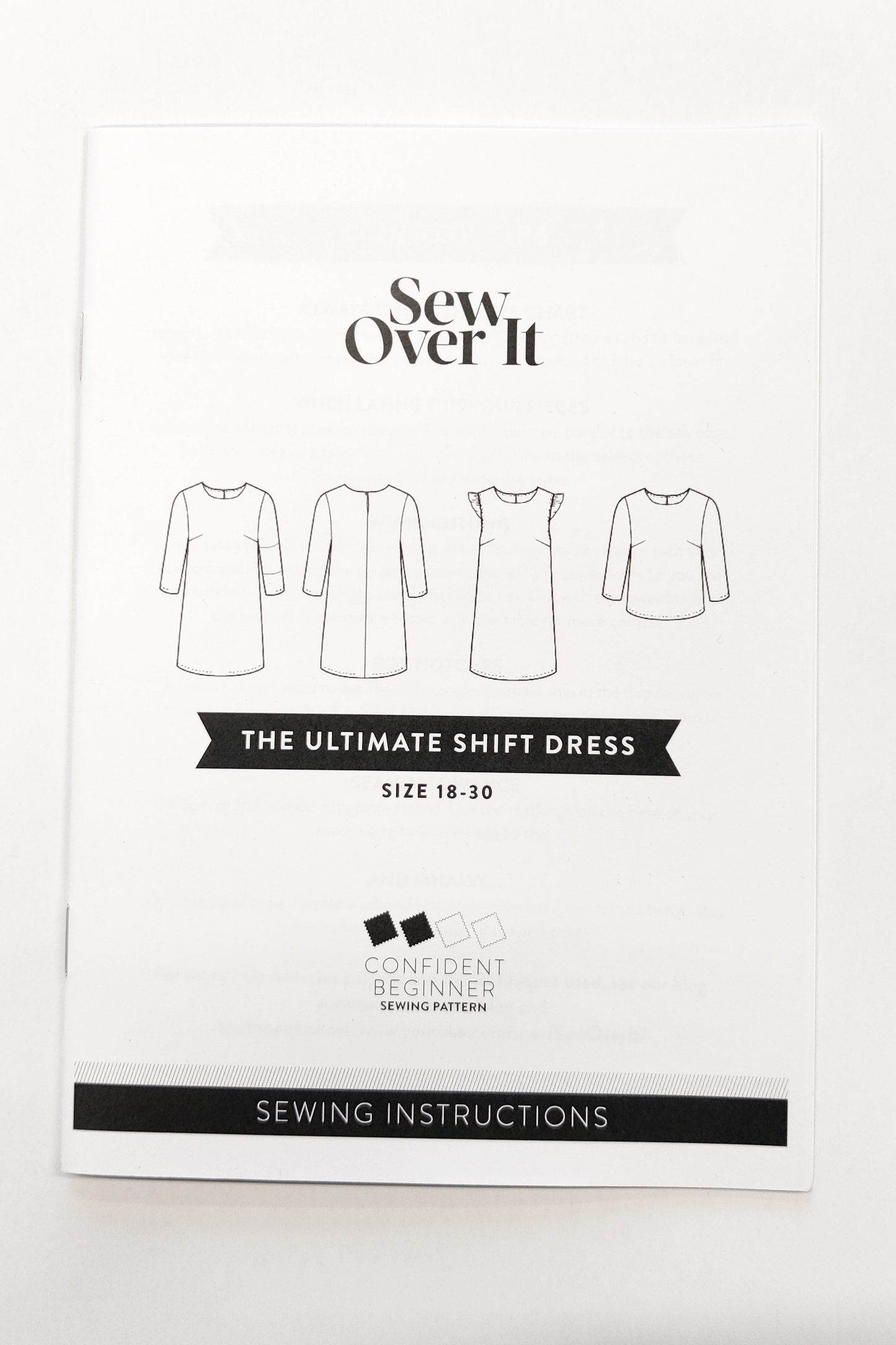 Ultimate Shift Dress - Instruction Booklet