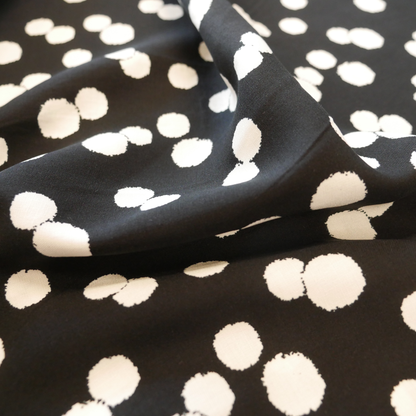 Bonnie Blouse Kit - Inky Spot Viscose