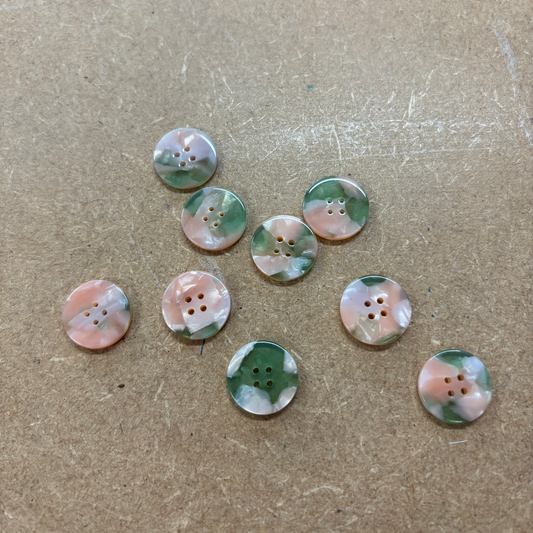 'Witches Brew' Resin Buttons - 15mm