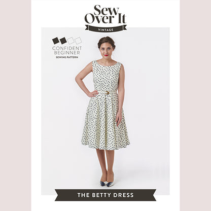 Sew Over It Betty Dress 18-30 - Stonemountain & Daughter Fabrics
