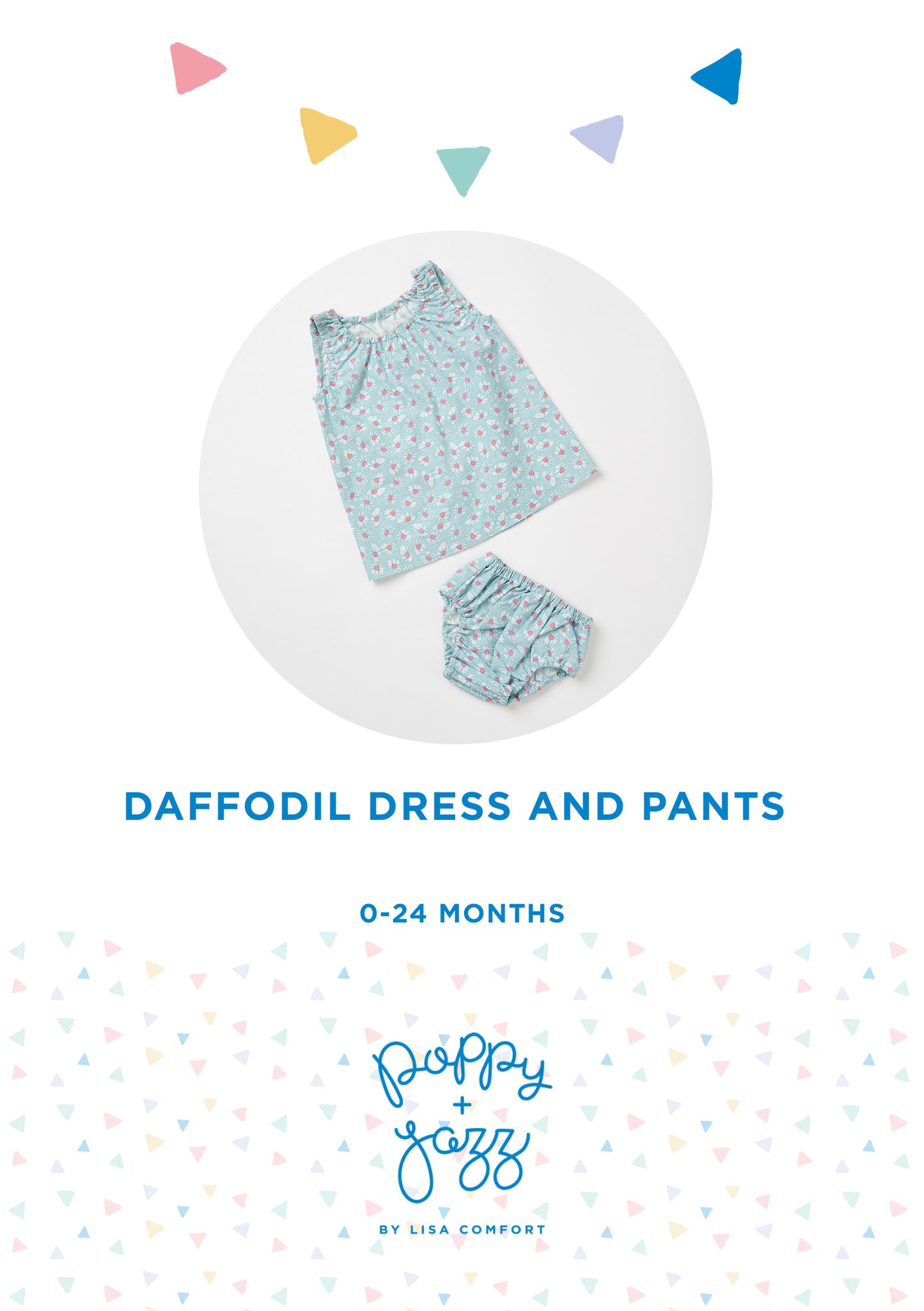 Daffodil Dress and Pants PDF Sewing Pattern