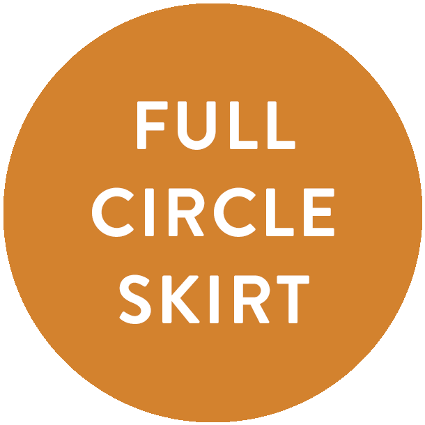 Full Circle Skirt A0 Printing