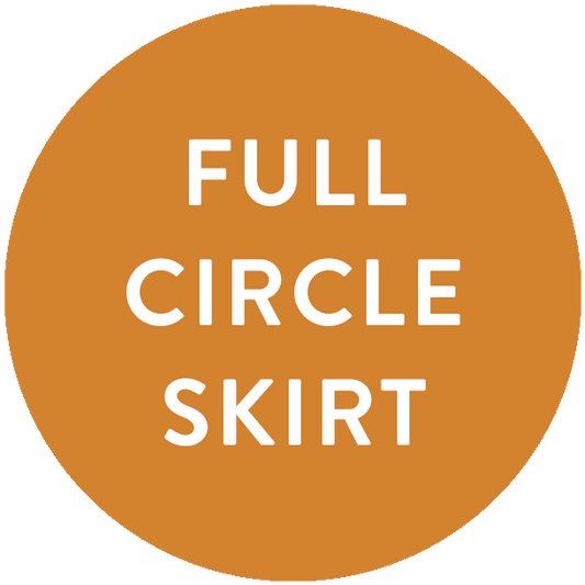 Full Circle Skirt A0 Printing