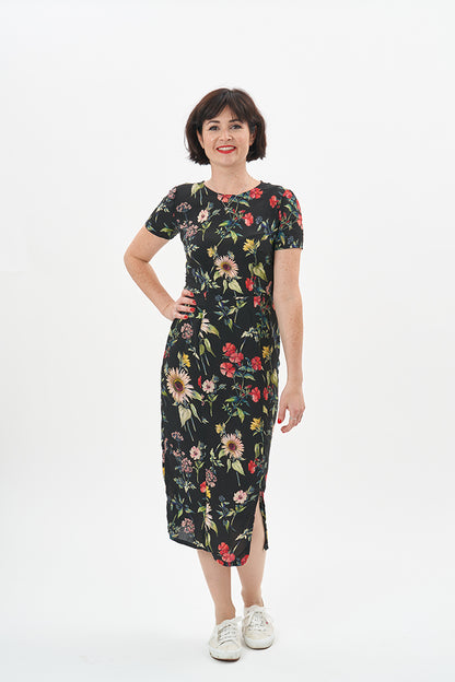 Viscose - Midnight Botanical