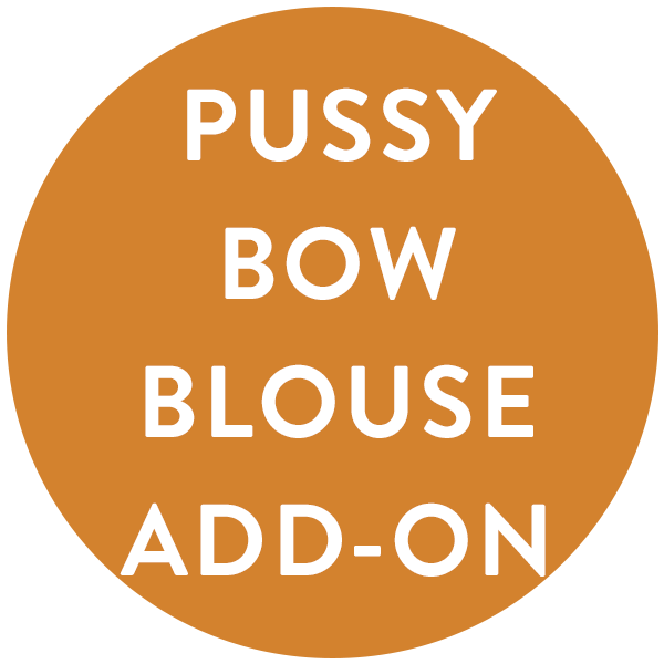 Pussy Bow Blouse Add-On A0 Printing