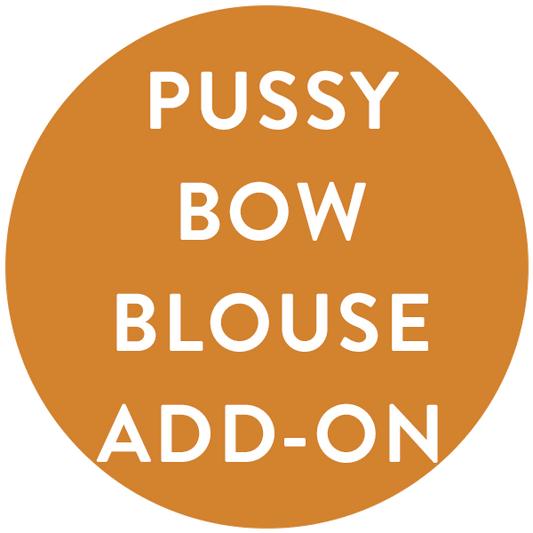 Pussy Bow Blouse Add-On A0 Printing