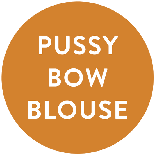 Pussy Bow Blouse A0 Printing