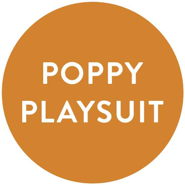 Poppy Playsuit A0 Printing