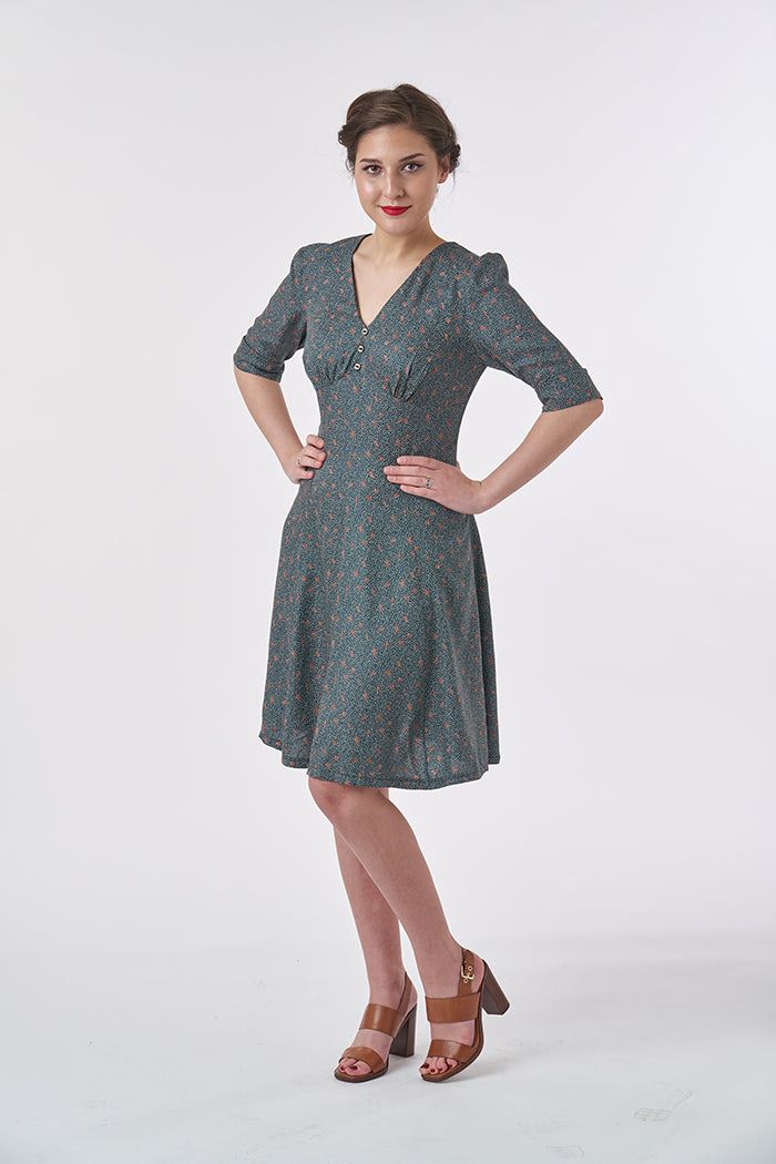 Sew over it 1940s sales wrap dress