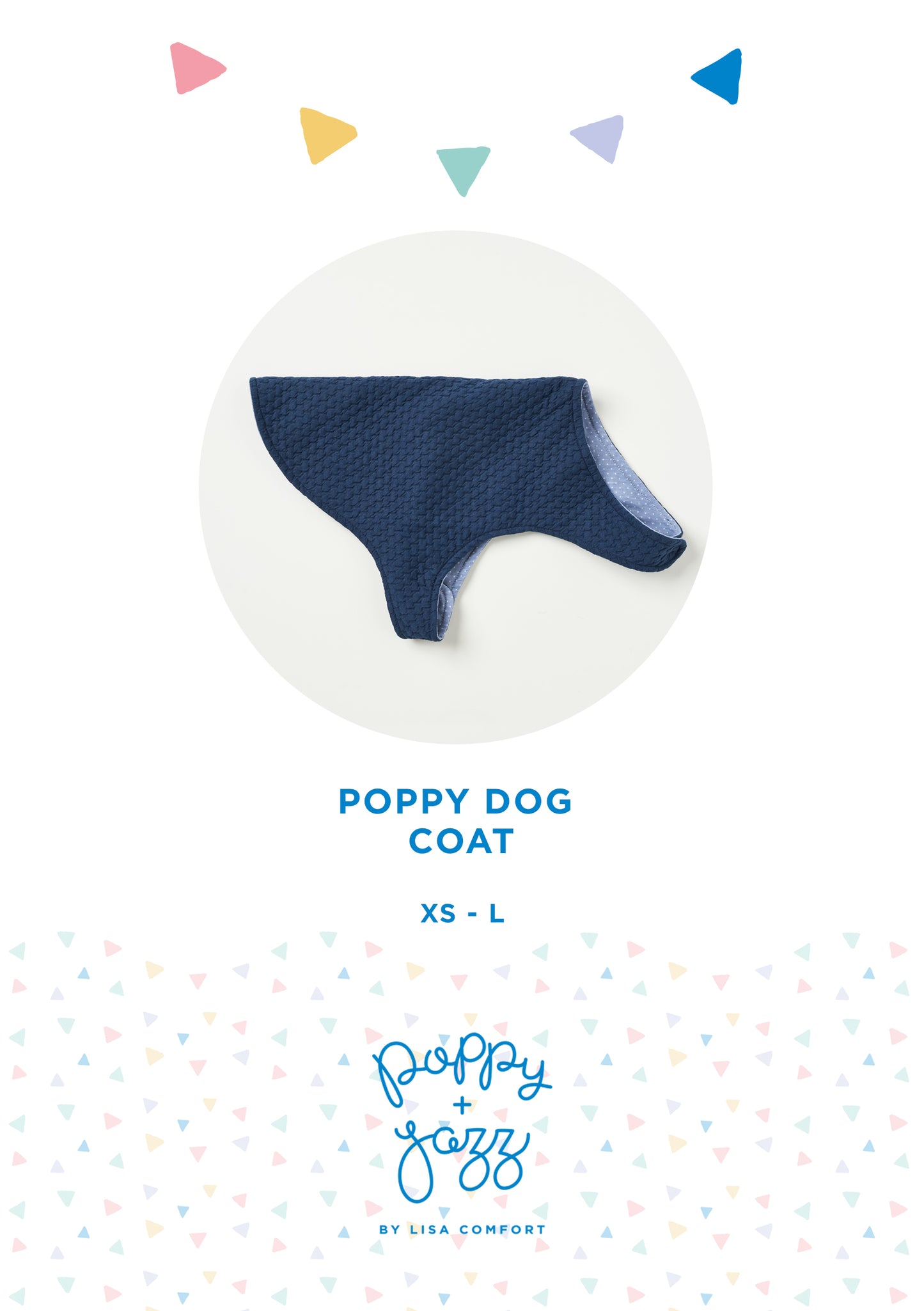Poppy Dog Coat PDF Sewing Pattern